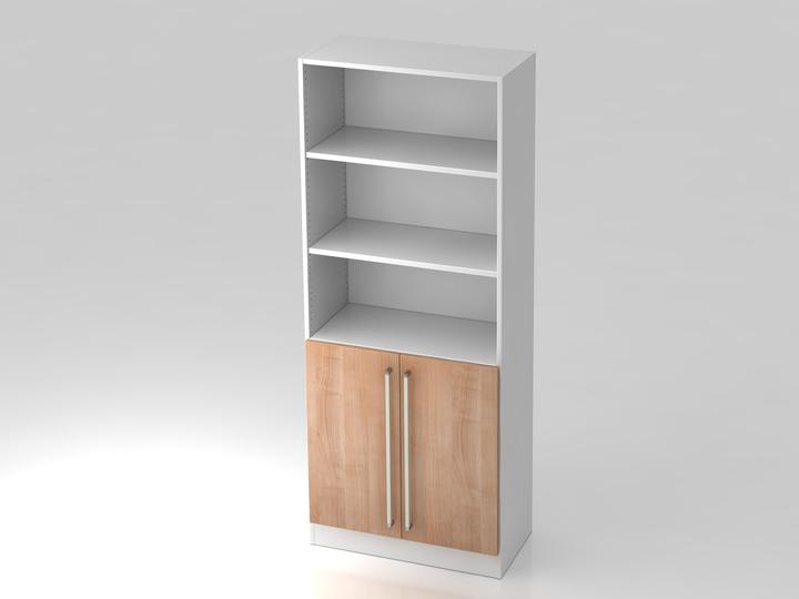 Actual product image Hammerbacher V7 Combination Cupboard with Hinged Doors (80 x 42 x 200.40 cm)