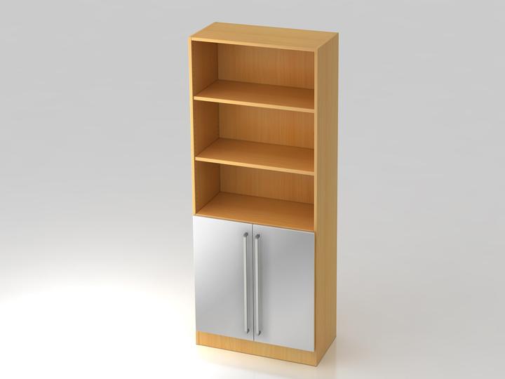 Actual product image Hammerbacher V7 Combination Cupboard with Hinged Doors (80 x 42 x 200.40 cm)