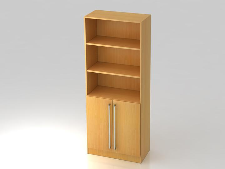 Actual product image Hammerbacher V7 Combination Cupboard with Hinged Doors (80 x 42 x 200.40 cm)