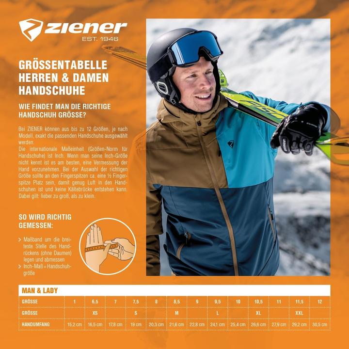 Produktbild Ziener Ski Snowboardhandschuh Goretex MEDIC - 11 (11)