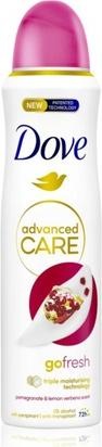 Immagine prodotto Dove Advanced Care Go Fresh Pomegranate & Lemon Verbena 72h - Profumato al melograno e alla verbena (150 ml)