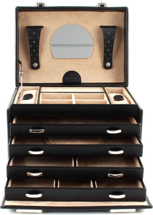 Image du produit Windrose Beluga Schmuckkasten Leder 26.5 cm