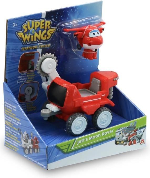 Actual product image Auldey Alpha Group SUPER WINGS Jetts Moon Rover 11cm