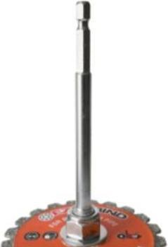 Actual product image Room05 Mandrex EzyGrind rørskaerer - T/Ø90-150mm PVC rør, diamond coated, t/indv. skaering
