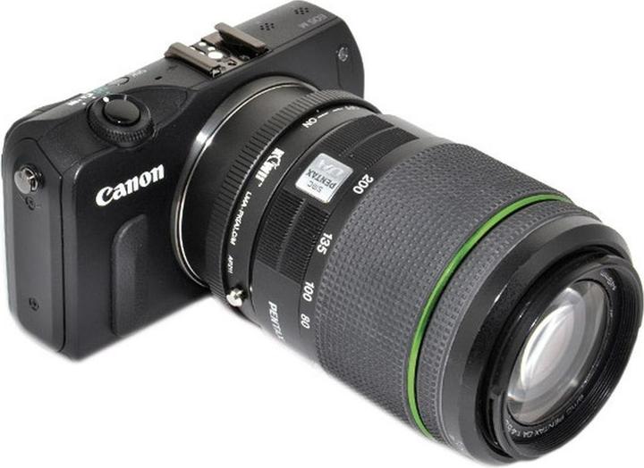 Produktbild Kiwi Lens Mount Adapter (Pentax K(A) naar Canon M)