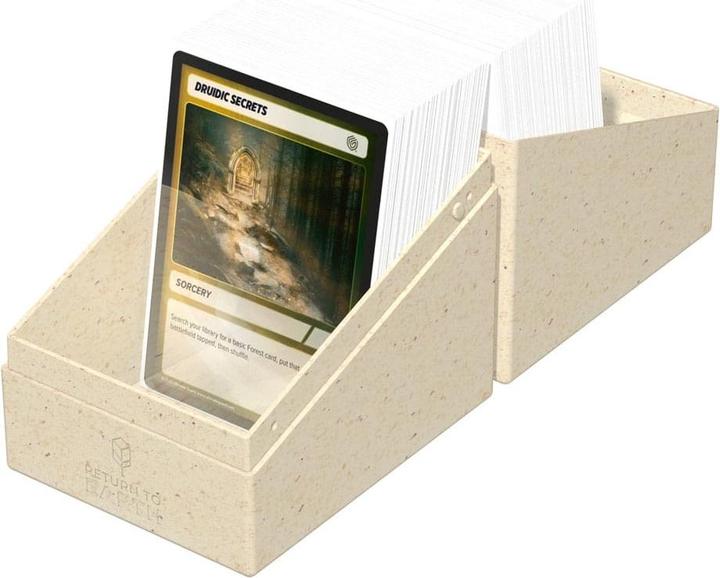 Actual product image Ultimate Guard Return To Earth Boulder Deck Case 133+ taille standard Natural