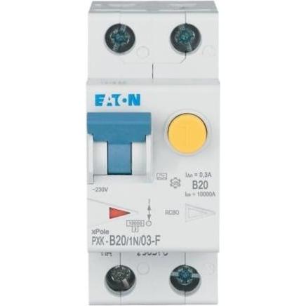 Thumbnail - Eaton, Schutzschalter, PXK-B20/1N/03-F Fi/LS 193544Kombischalter B 20A 1+N 300mA 193544