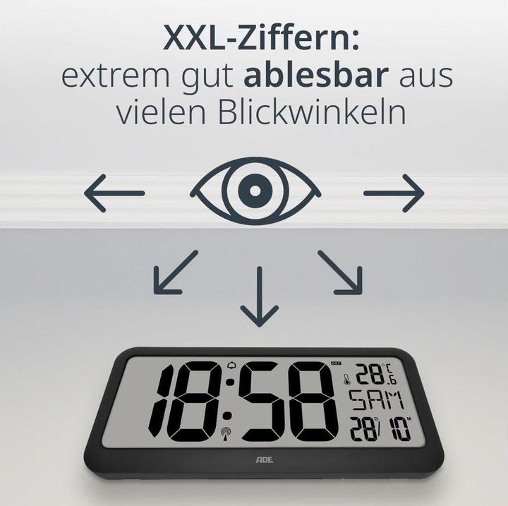 Actual product image ADE Radio-controlled clock