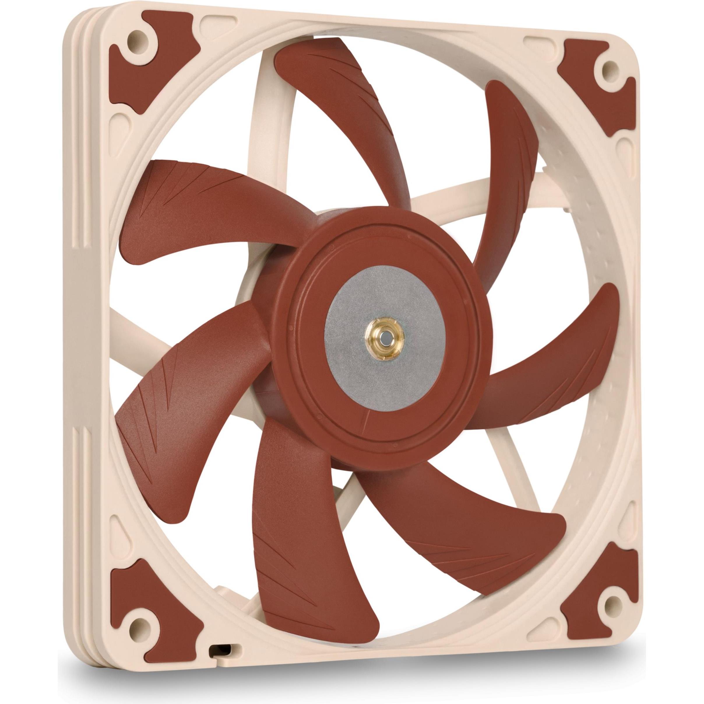 Noctua Nf-A12x15 Flx (120 mm, 1 x), PC Lüfter, Braun, Beige