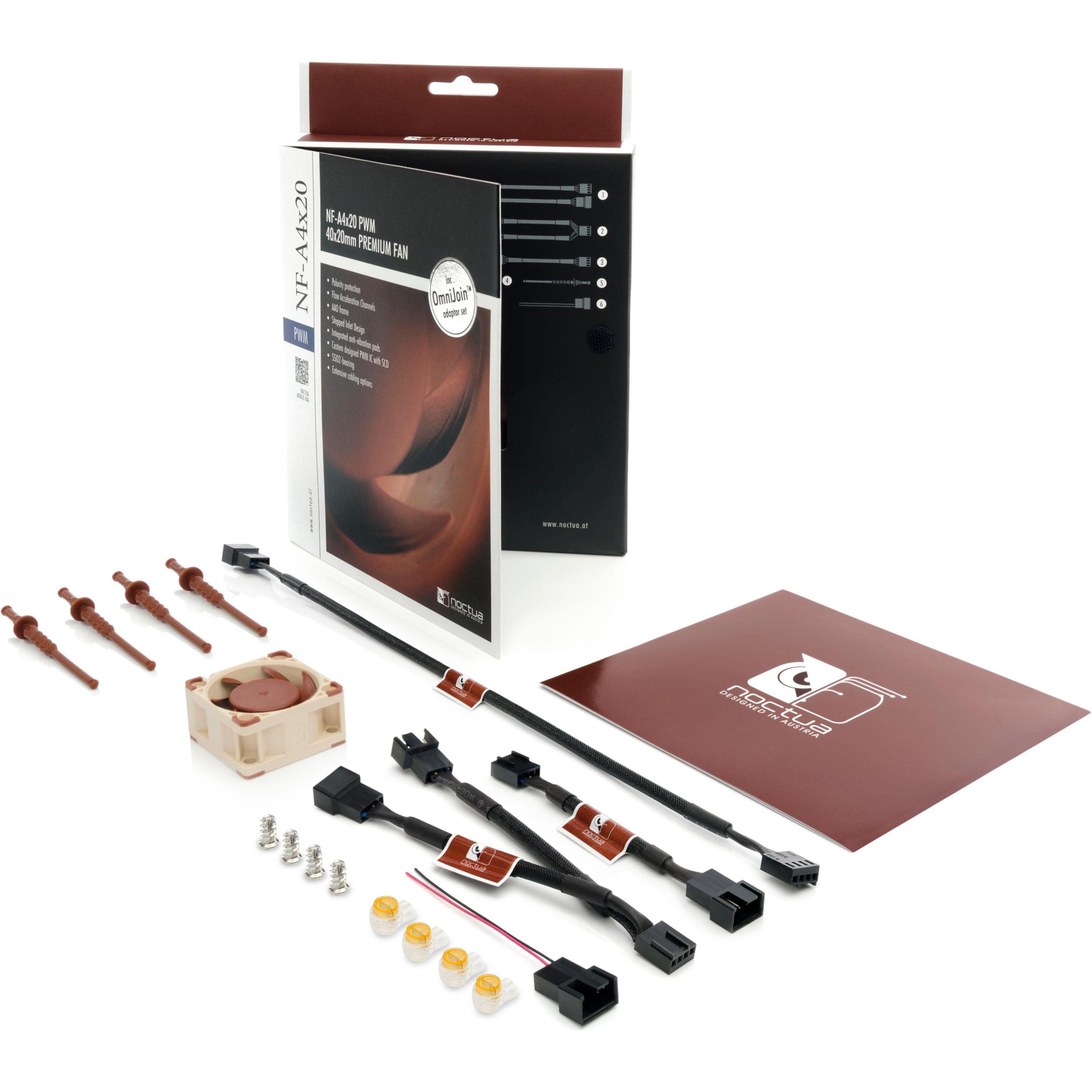 Thumbnail - Noctua Nf-A4x20 Pwm (40 mm, 1 x), PC Lüfter, Braun, Beige