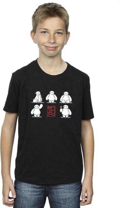 Actual product image Disney Boys Big Hero 6 Baymax Many Poses T-Shirt (152, 158)