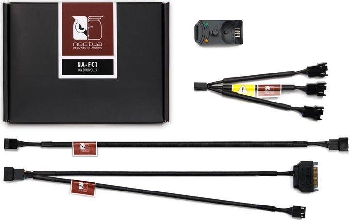 Actual product image Noctua NA-FC1 Fan Controller (3 Fan)
