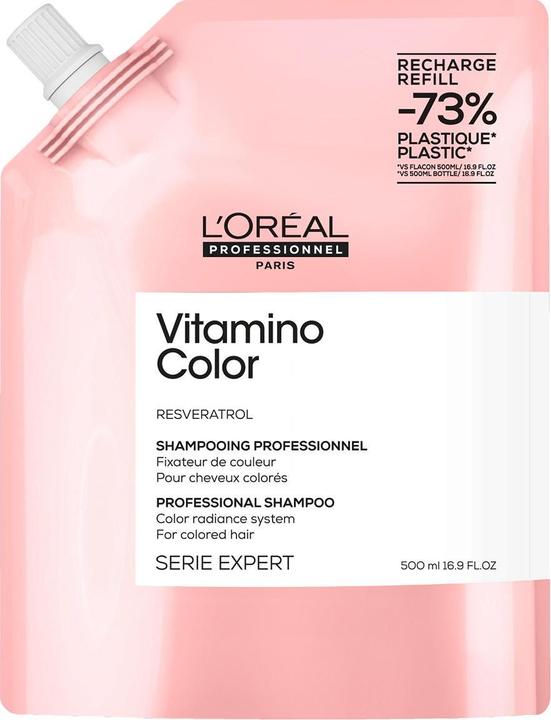 L'Oréal Professionnel Serie Expert Vitamino Color Refill (500 ml, Flüssiges Shampoo)