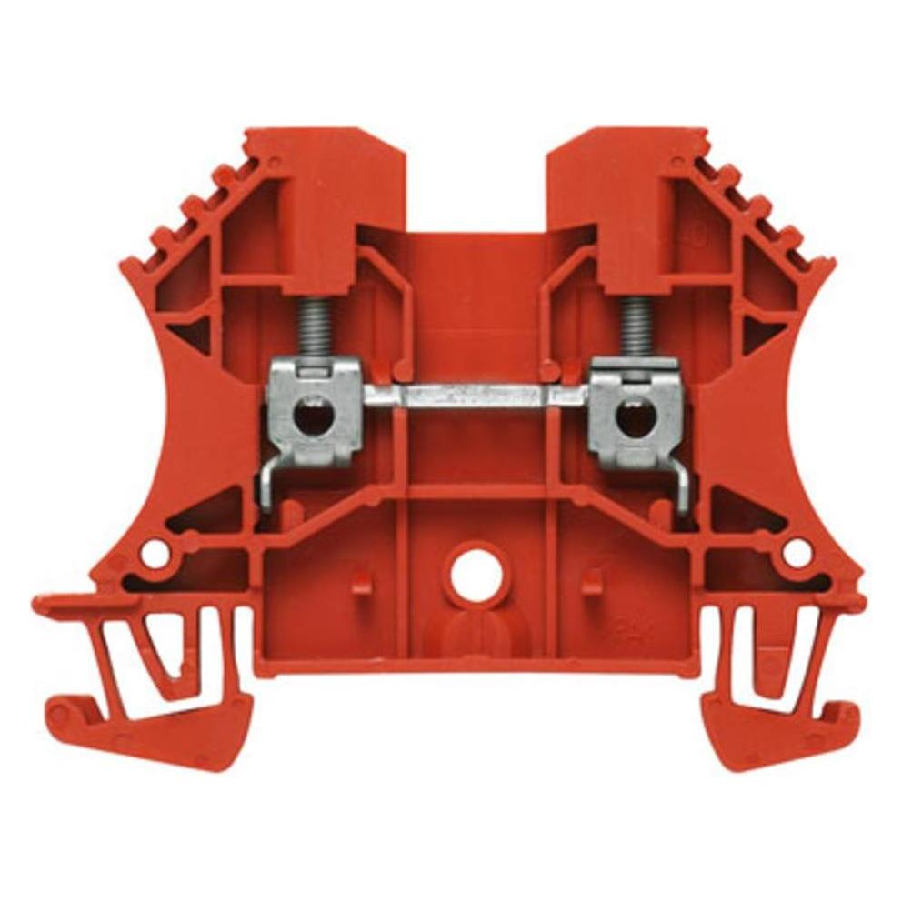 Weidmüller Klemmenblok WDU 2,5 rood, Elektronica benodigdheden + Behuizing, Rood