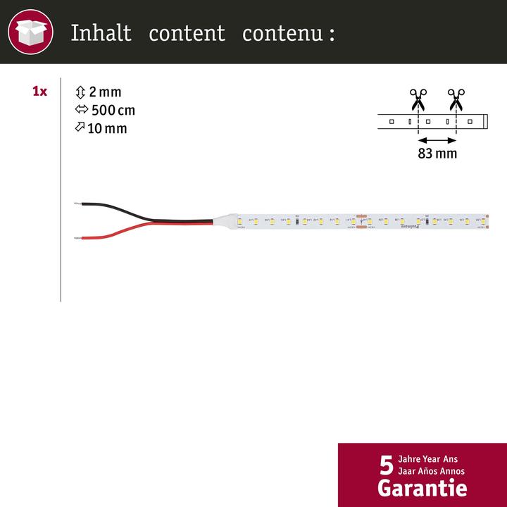 Productafbeelding Paulmann PAUL LED stripverlichting (Neutraal wit, 1000 cm, Interieur)