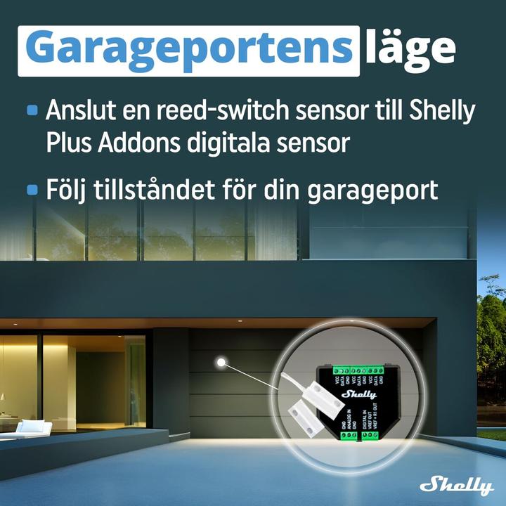 Actual product image Shelly Plus add-on