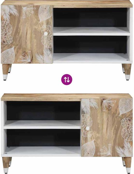 Actual product image vidaXL TV-Schrank (80 x 31.50 x 46 cm)