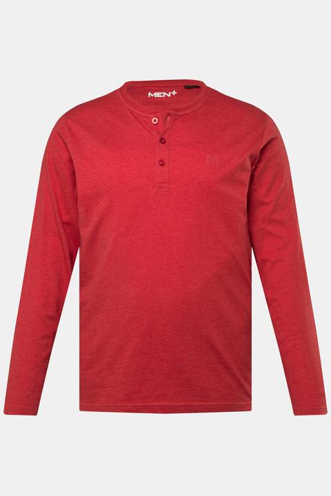 Produktbild Men+ Henley, Basic, Langarm, Rundhals (L)