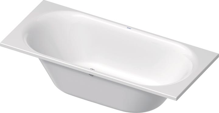 Duravit Vasca da bagno D-NEO 180x80 da incasso versione 2 RS bianco (160 l, 180 cm, 80 cm)