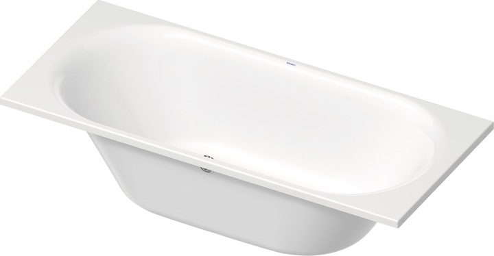 Duravit Vasca da bagno D-NEO 180x80 da incasso versione 2 RS bianco (160 l, 180 cm, 80 cm)
