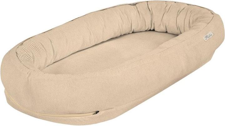 Actual product image Alvi Babynestchen & Bettschlangen Schlummer-Nestchen - Waffelpique
