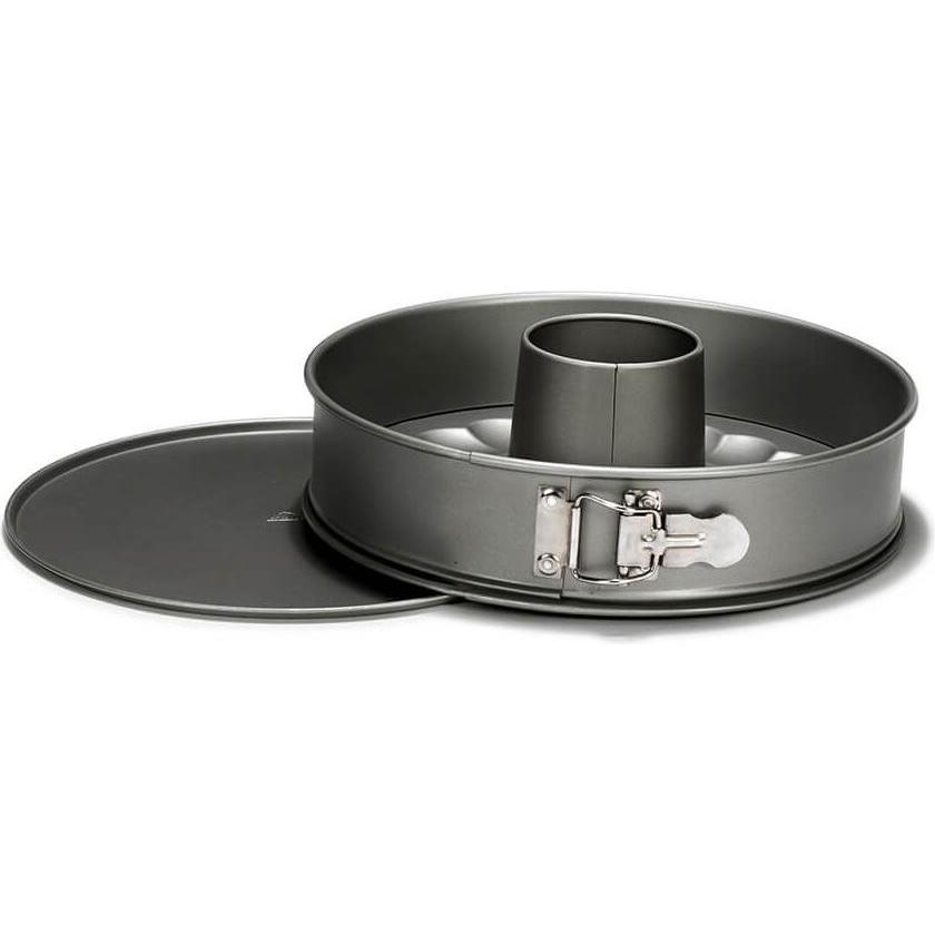 Patisse Stufenform mit Turbaneinsatz 26 cm Stahl Anthrazit, Backform, Grau