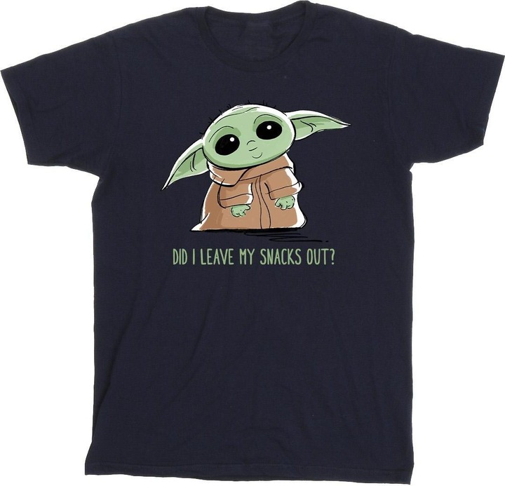 Produktbild Star Wars The Mandalorian Grogu Snacks Meme TShirt (XL)
