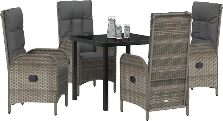Produktbild vidaXL Garten Essgruppe (160 x 80 x 73 cm)