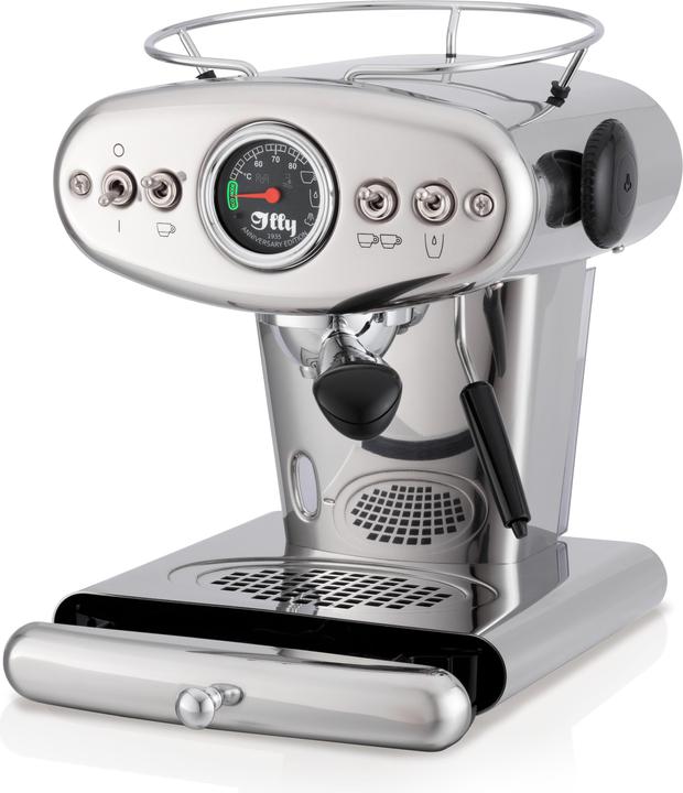 Actual product image Illy X1 Anniversary machine for ground coffee and E.S.E. pods (stainless steel)
