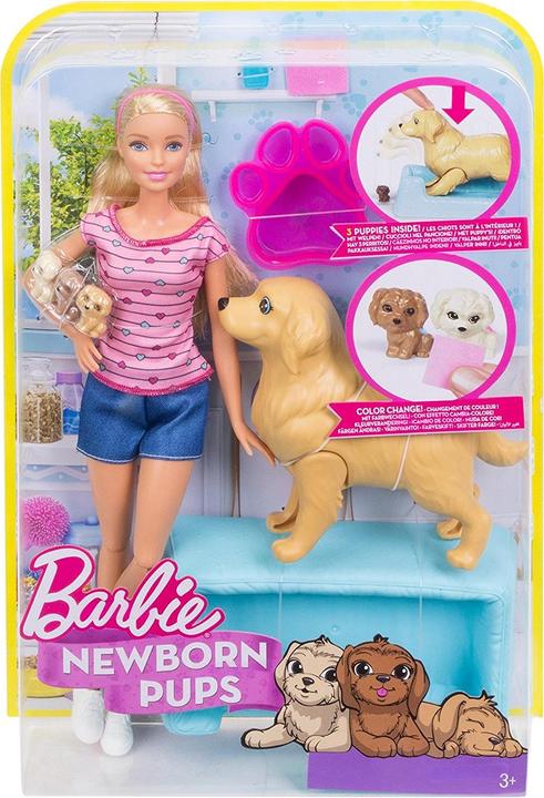 Produktbild Barbie Hundemama, Welpen Puppe
