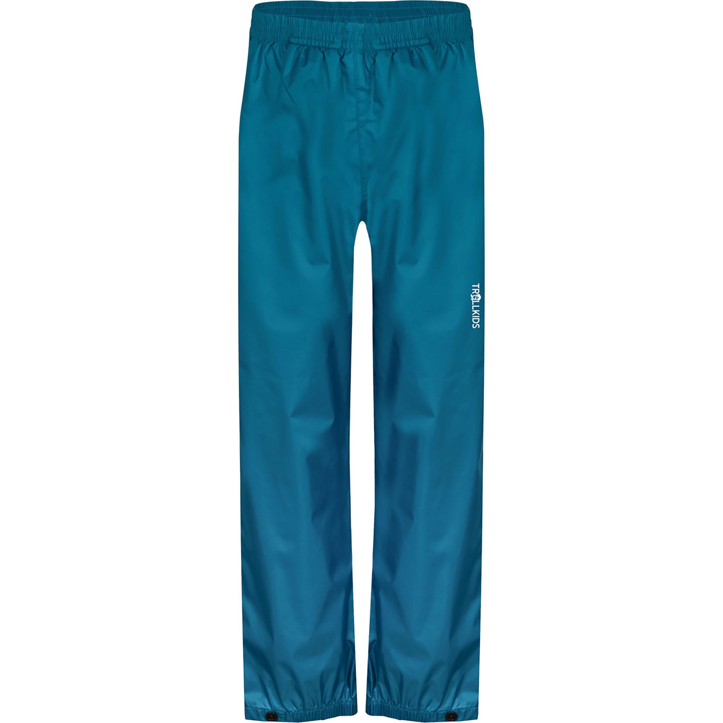 Trollkids, Unisex, Outdoorhose, Kid's Trolltunga Pants (152), Blau, 152