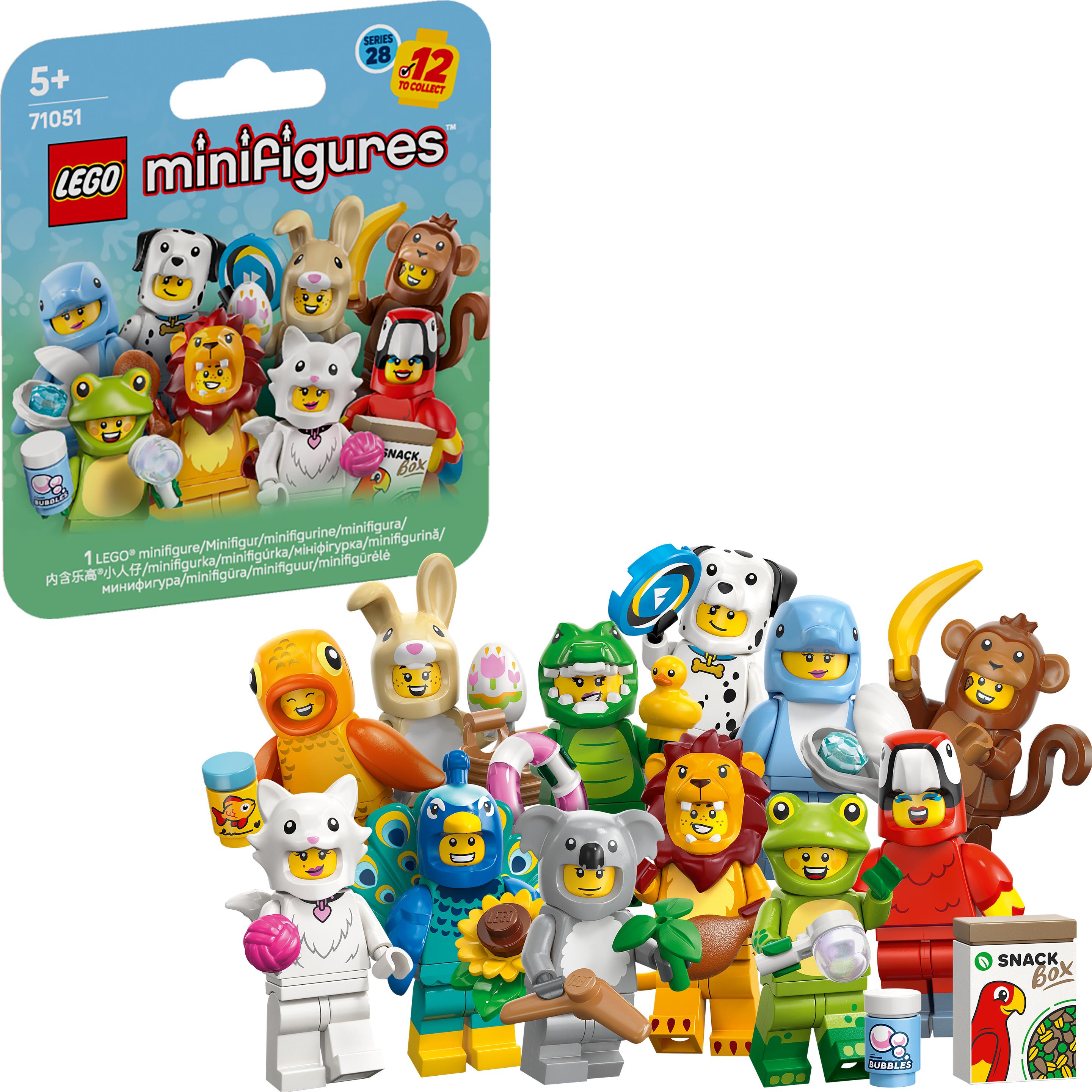 LEGO Minifiguren Tiere Serie 28 (71051, LEGO Minifigures)