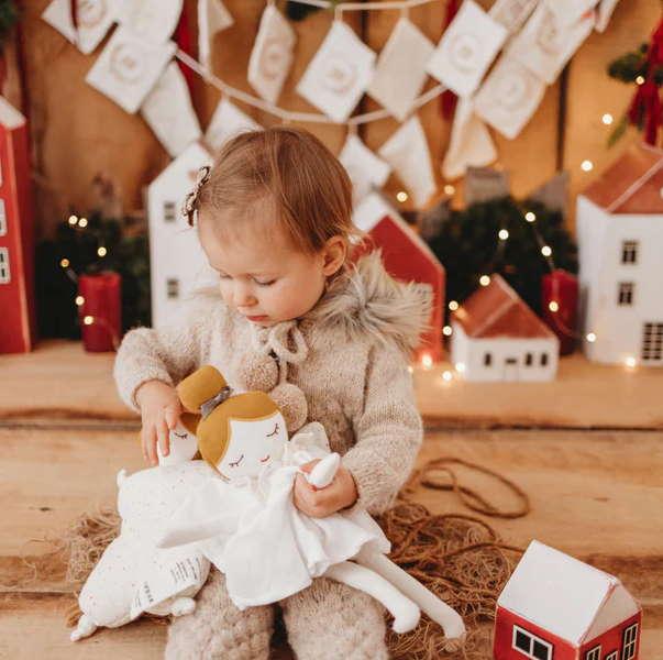 Image du produit Kikadu Poupée ange en peluche