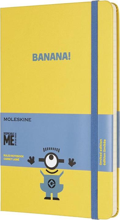 Moleskine Carnet de notes Minions (A5, À rayures)