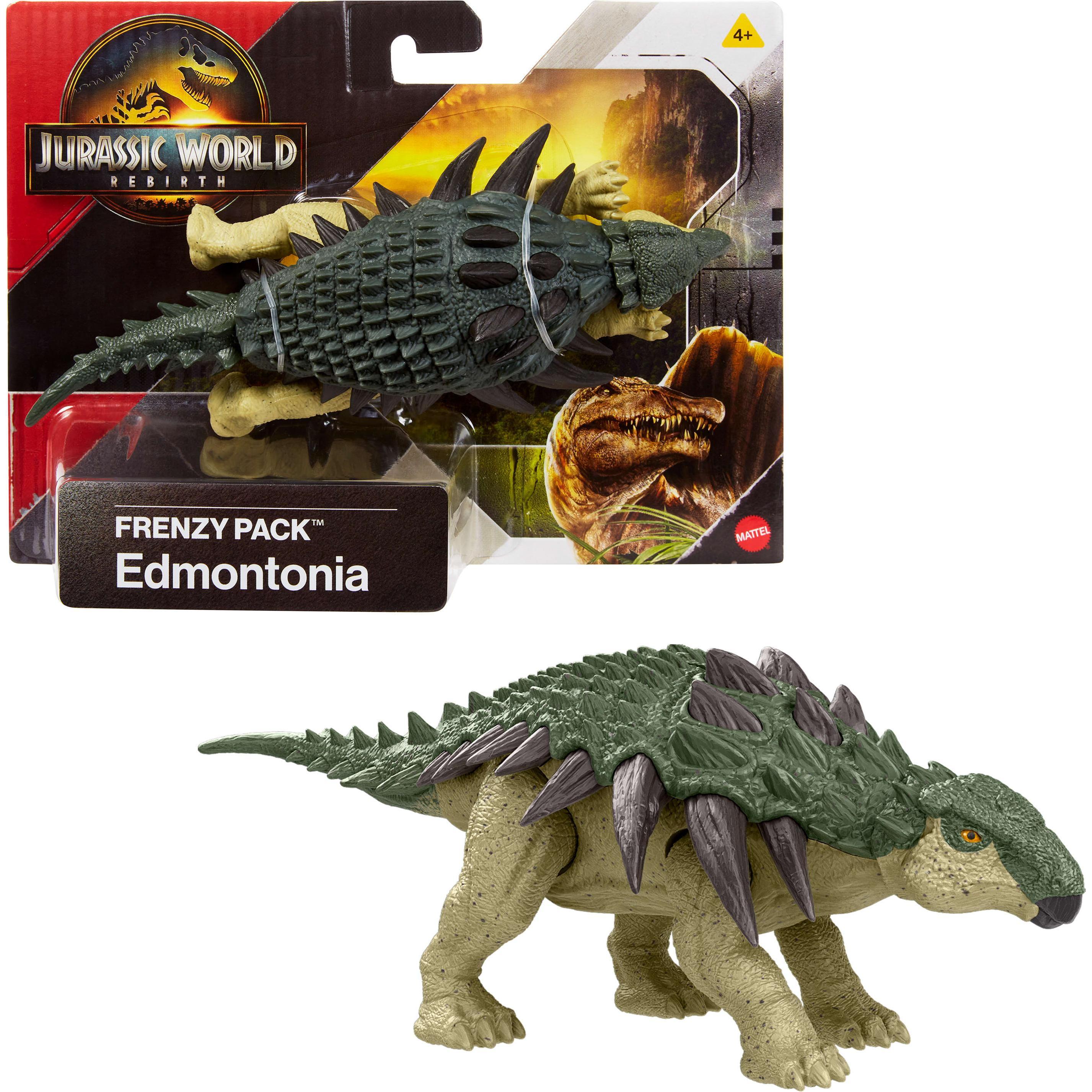 Mattel Jurassic World Rebirth Frenzy Pack Edmontonia Dinosaur