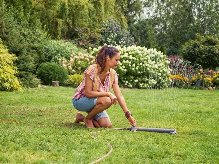 Actual product image Gardena AquaZoom S (Square sprinkler)