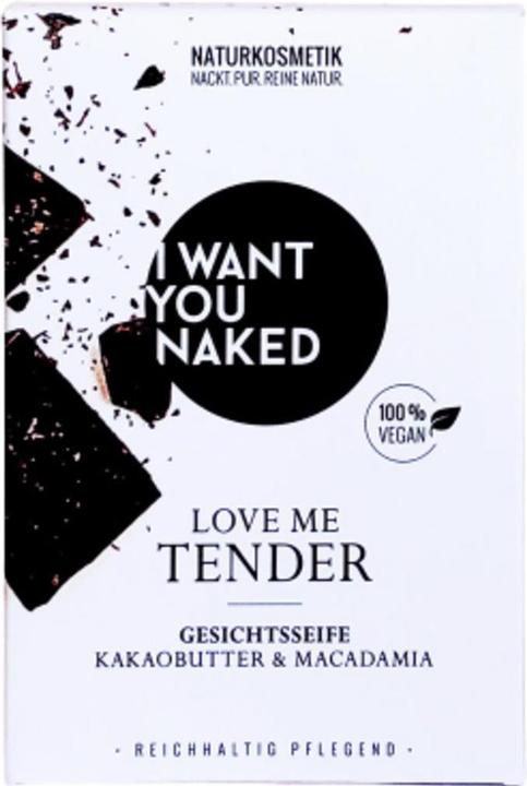 I want you naked Butterie de Cacao & Huile de Macadamia (Savon pour le visage, 100 ml)