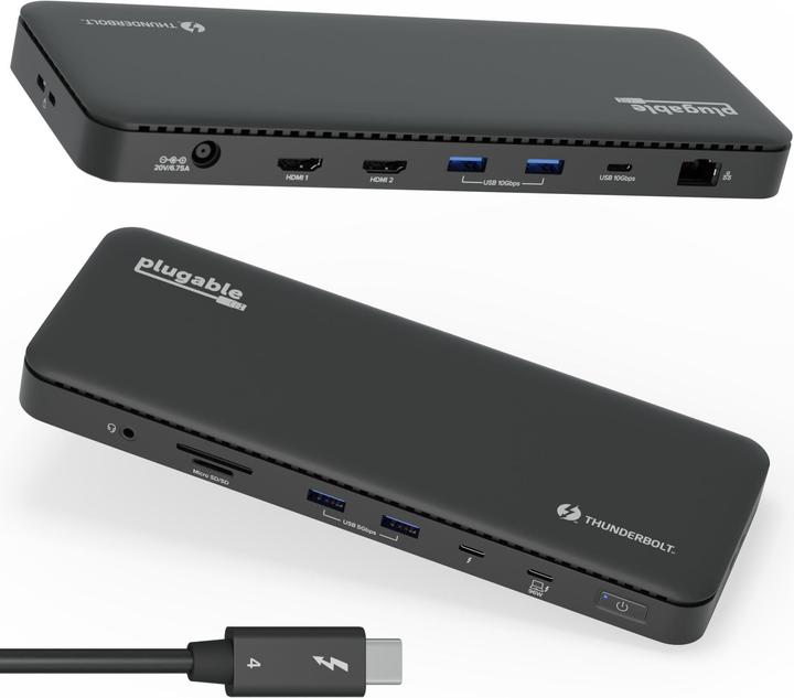 Actual product image Plugable TBT4-UD5-UK (USB-C, 1 Ports)