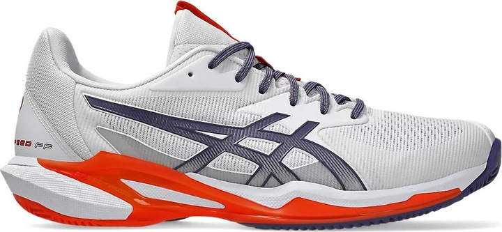 Actual product image ASICS Performance Asics Solution Speed Ff 3 Clay White/Greyish Purple Man (41.5)
