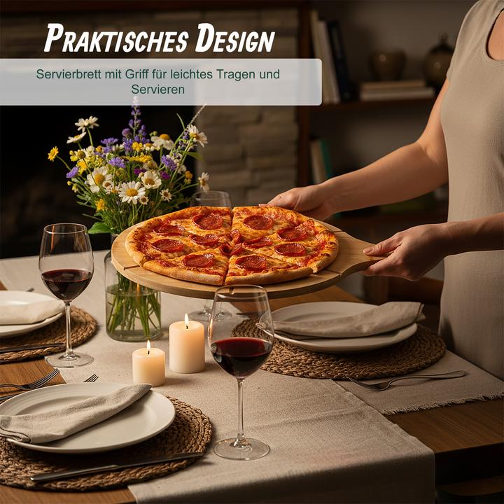 Image du produit Relaxdays 2 planches à pizza