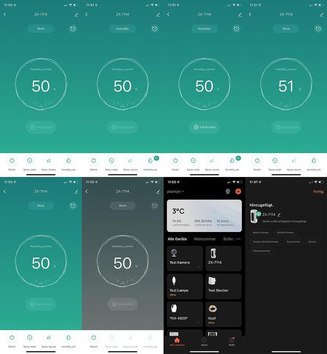 Actual product image Newgen medicals Digital WLAN Humidifier (25 m²)