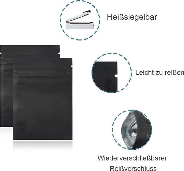 Image du produit Pack Easy 100 Stück Aluminiumfolie Verpackung (100 x)