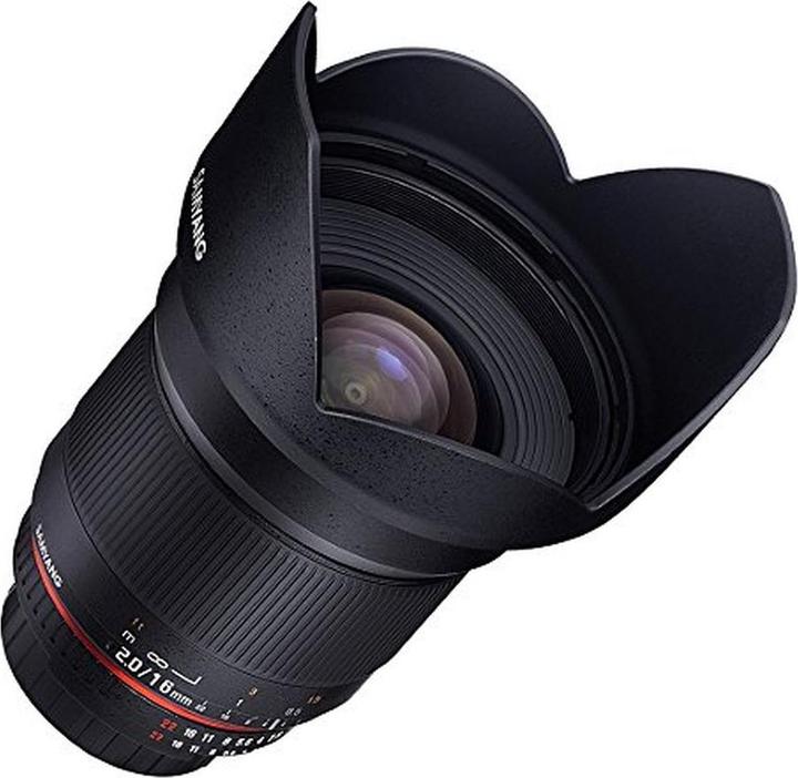 Productafbeelding Samyang 16mm f/2-23MFT (Micro Vier Derde, APS-C / DX)