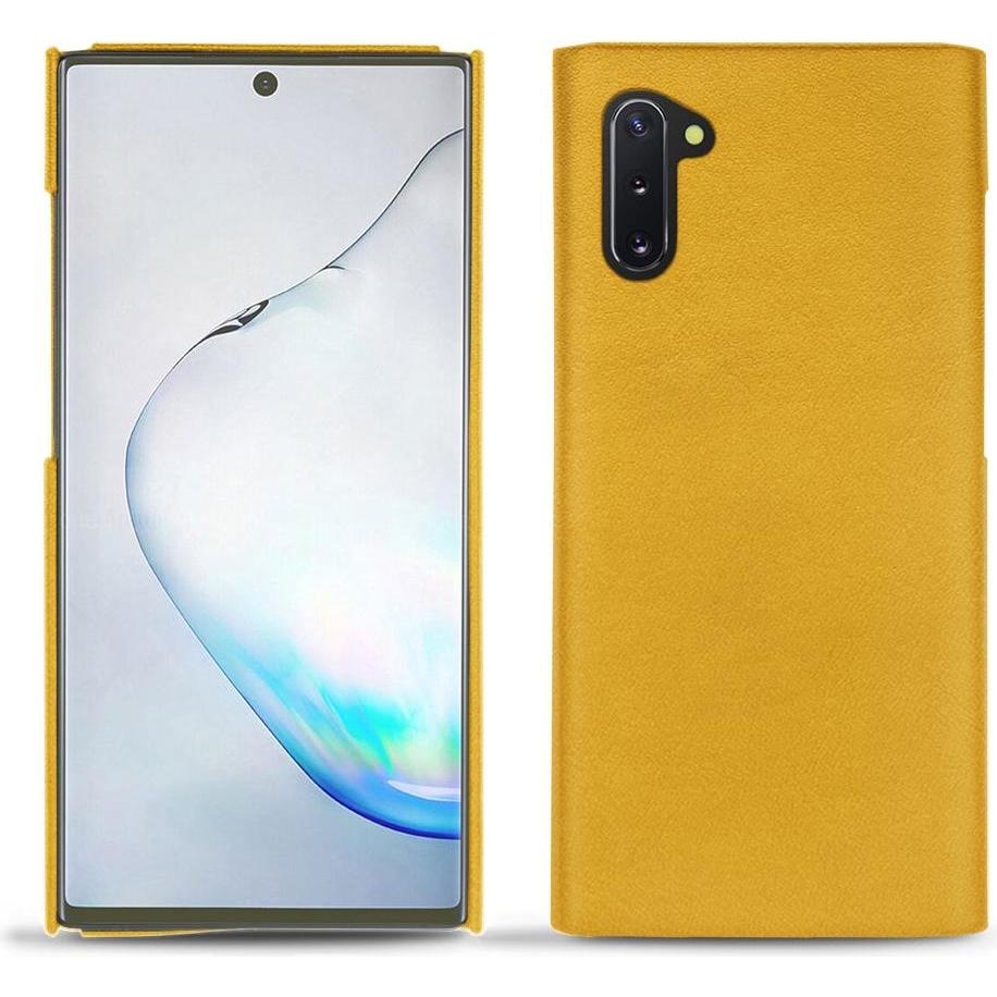 Noreve Lederschutzhülle (Samsung Galaxy Note 10), Smartphone Hülle, Orange