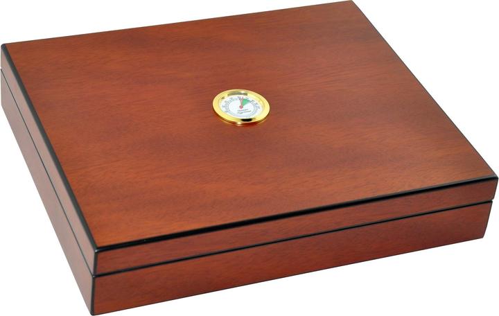 Actual product image Eitida Handmade cigar box, macassar brown (20)