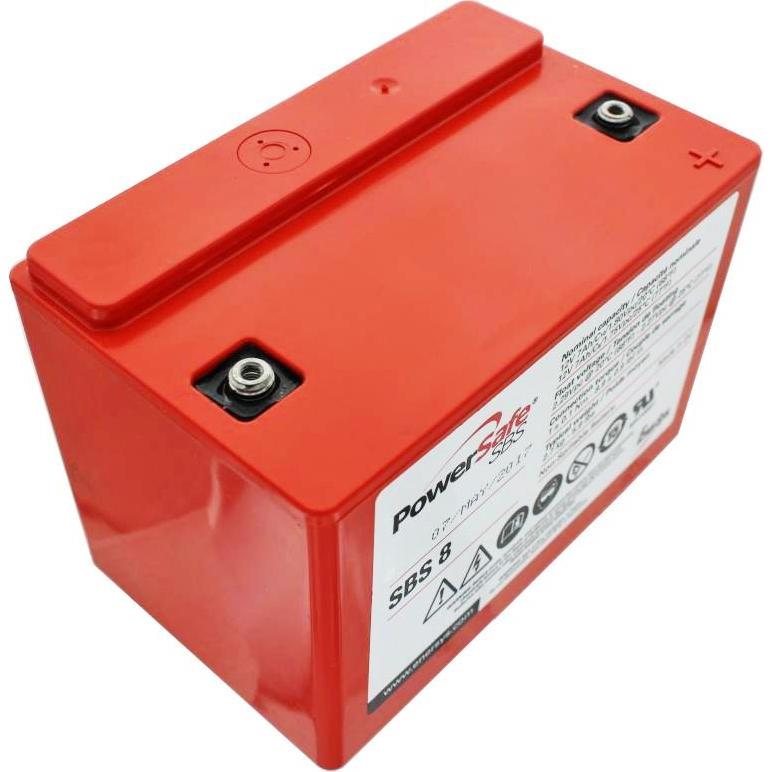 Thumbnail - Hawker Energy, Fahrzeugbatterie, Akku Hawker 12SBS8 PowerSafe mit M4 Schraubanschluss (12 V, 7 Ah)