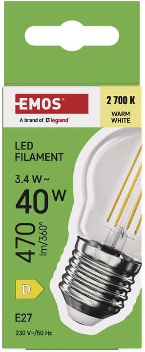 Produktbild Emos LED Lampe (E27, 470 lm, 1x)