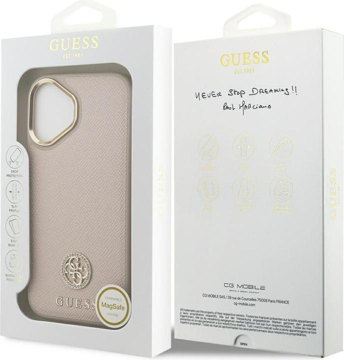 Produktbild Guess - Silicone - iPhone 17 - Pink (Apple iPhone 17)