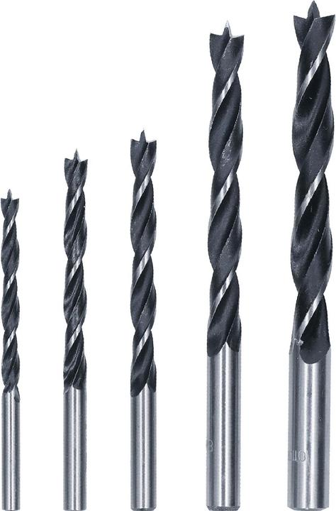 Produktbild Bosch Professional Zubehör PRO Wood Holzspiralbohrer-Set. 5-tlg. (10 mm, 4 mm, 5 mm, 6 mm, 8 mm)