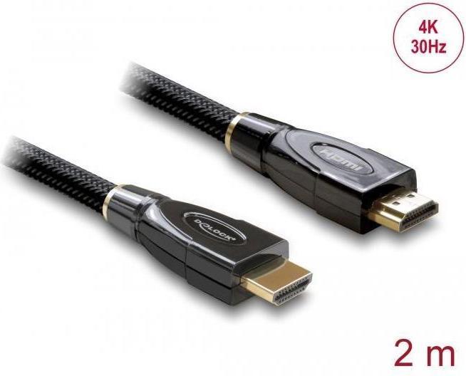 Produktbild Delock HDMI (Typ A) — HDMI (Typ A) (2 m, HDMI, 1.4)